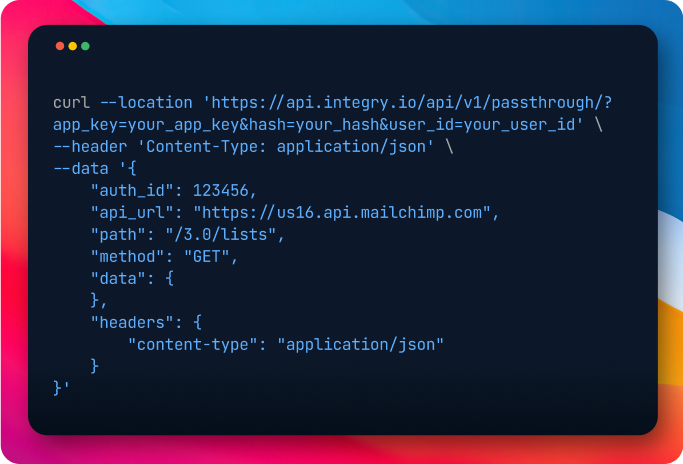Make API calls from your code