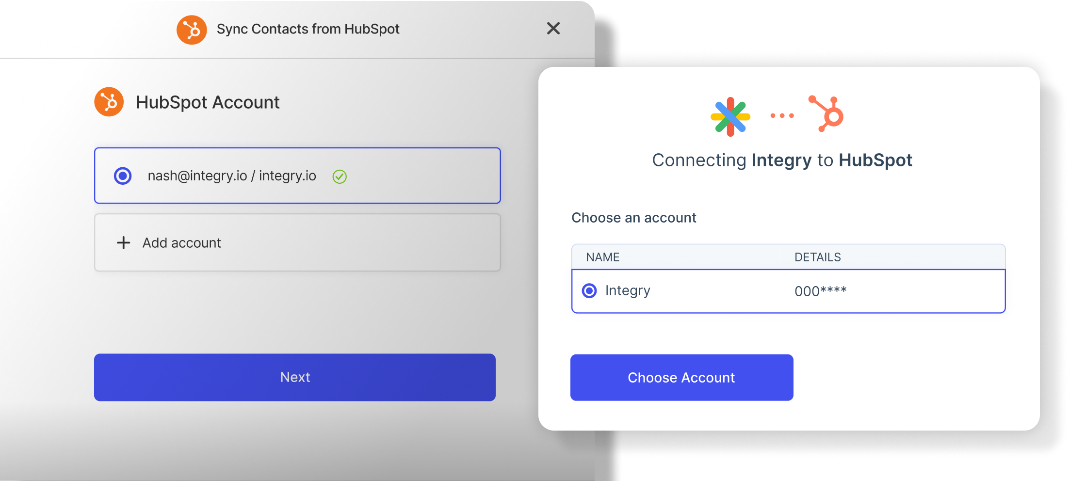 Authentication Interface