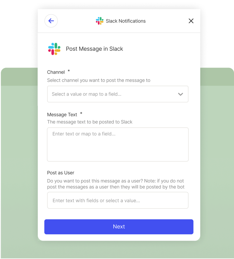 Embed Integrations Screenshot