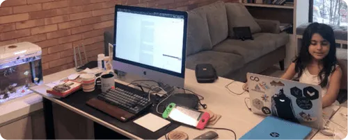 Nash's workspace